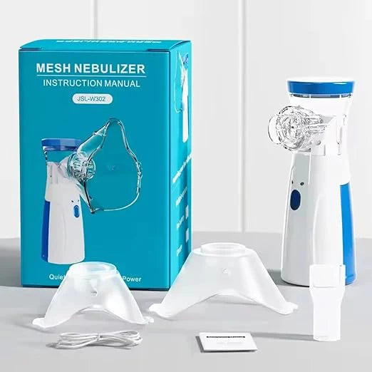 Compact Mesh Nebulizer – Quiet & Portable Respiratory Care