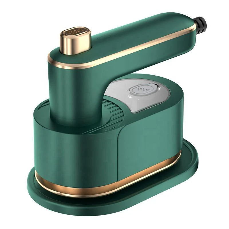 Close-up of the Foldable electric iron,